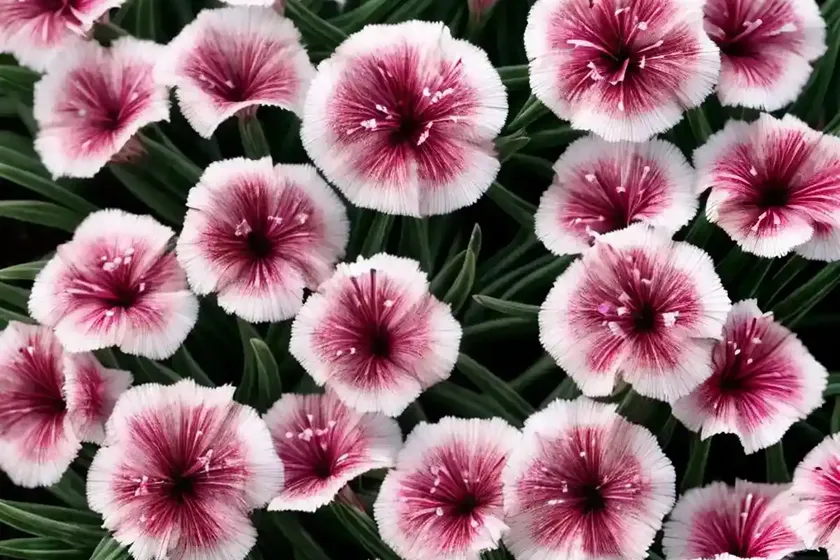 Dianthus gratianopolitanus ‘tiny rubies’ (cheddar pink)