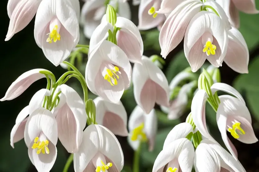 Dicentra cucullaria (dutchman’s breeches)
