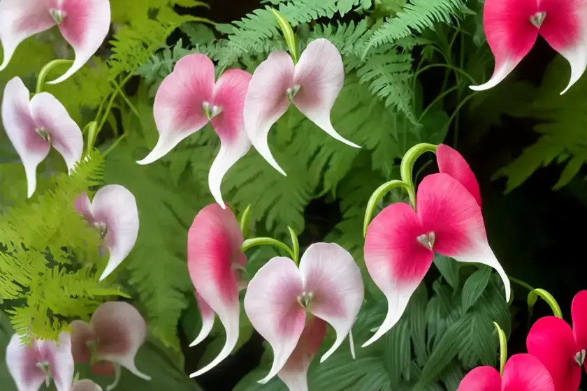 Dicentra ‘luxuriant’ (fern-leaf bleeding heart) — photo 3