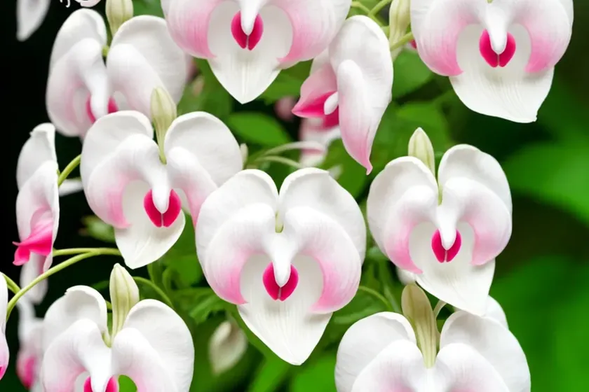 Dicentra spectabilis ‘alba’ (bleeding heart) — photo 3