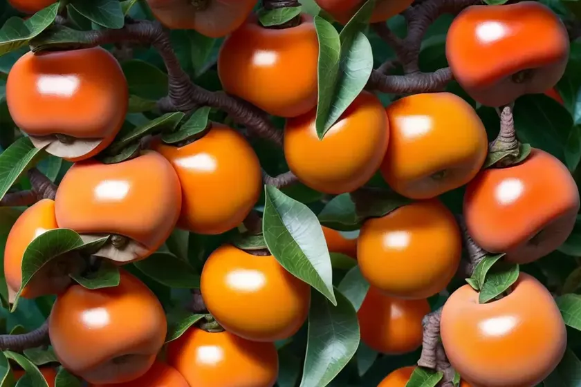 Diospyros kaki ‘fuyu’ (japanese persimmon) — photo 2