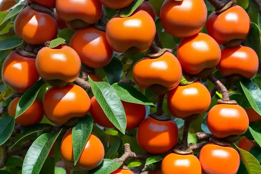 Diospyros kaki ‘fuyu’ (japanese persimmon) — photo 3
