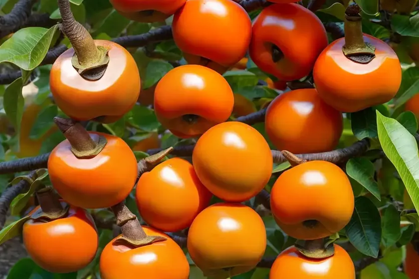 Diospyros kaki ‘jiro’ (japanese persimmon) — photo 3