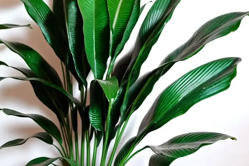 Domino peace lily plant (spathiphyllum ‘domino’) — photo 3