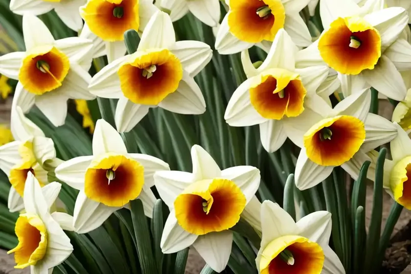 Double Daffodil (Narcissus ‘Erlicheer’) — photo 2