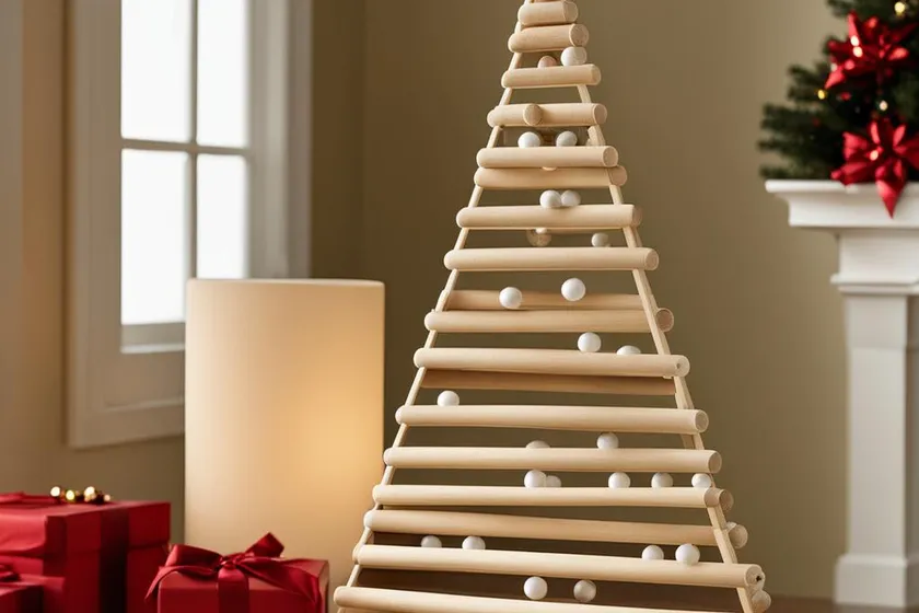 Dowel christmas tree