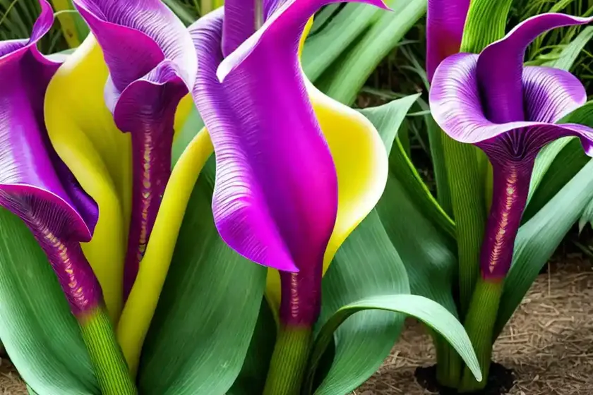 Dragon arum (dracunculus vulgaris) — photo 2