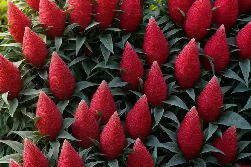 Dragons breath (celosia argentea plumosa ‘dragon’s breath’) — photo 2