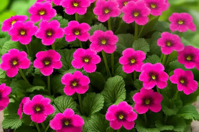 Drumstick primula (primula denticulata ‘cashmeriana ruby’) — photo 2