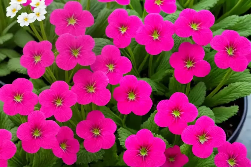 Drumstick primula (primula denticulata ‘cashmeriana ruby’) — photo 3