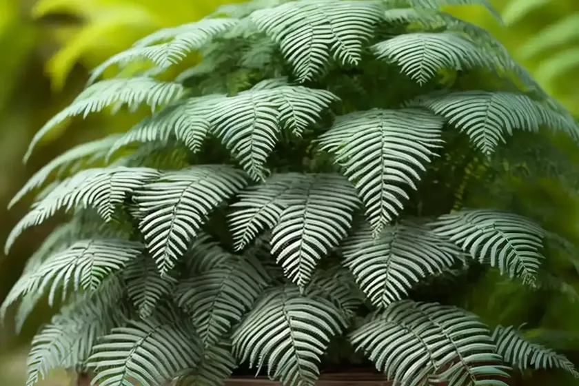 Dryopteris cycadina (shaggy wood fern) — photo 2