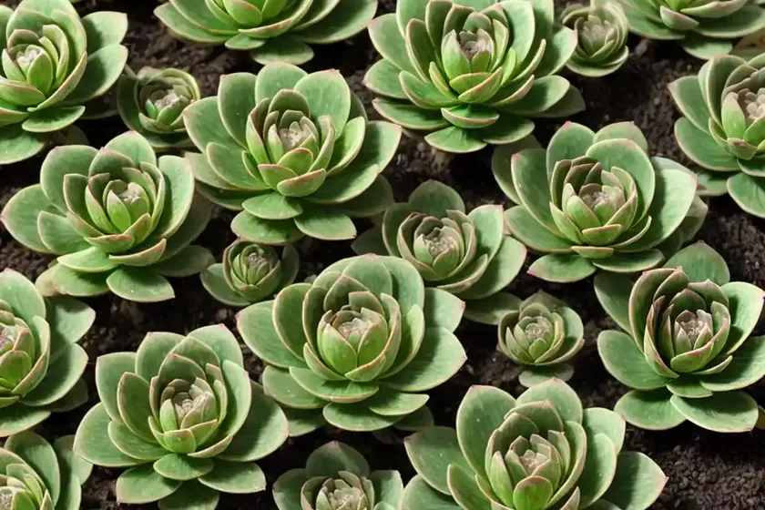 Dwarf aeonium (aeonium sedifolium) — photo 2