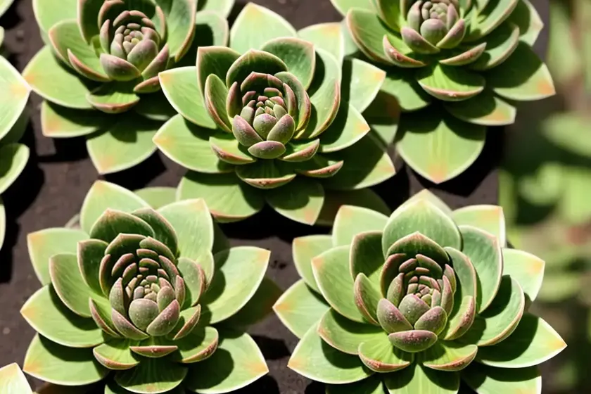 Dwarf aeonium (aeonium sedifolium) — photo 3