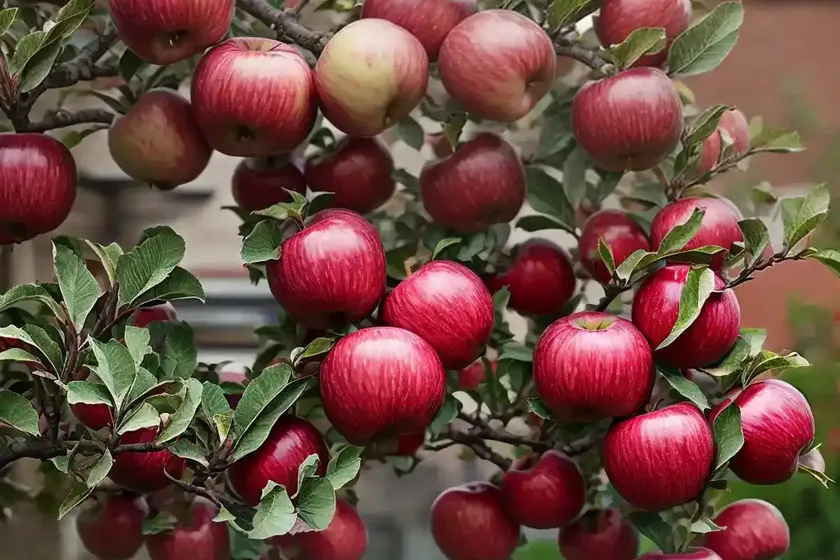Dwarf apple (malus ‘liberty’) — photo 3