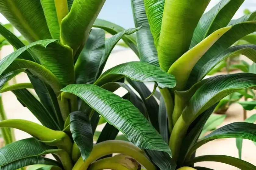 Dwarf cavendish banana (musa acuminata ‘dwarf cavendish’) — photo 2