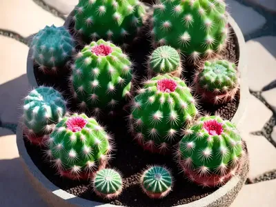 Dwarf Chin Cactus (Gymnocalycium Baldianum)