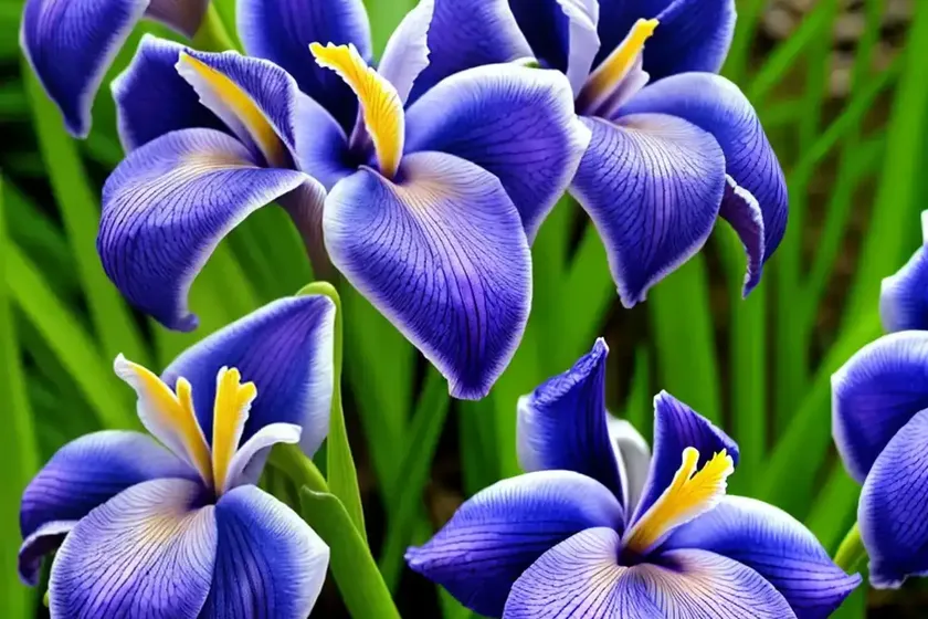 Dwarf Crested Iris (Iris Cristata) — photo 2