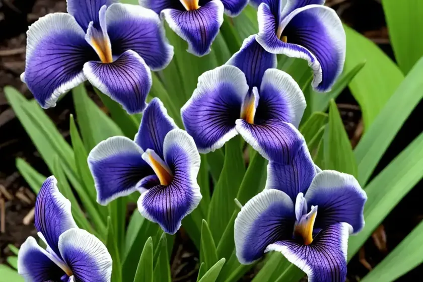 Dwarf Crested Iris (Iris Cristata) — photo 3
