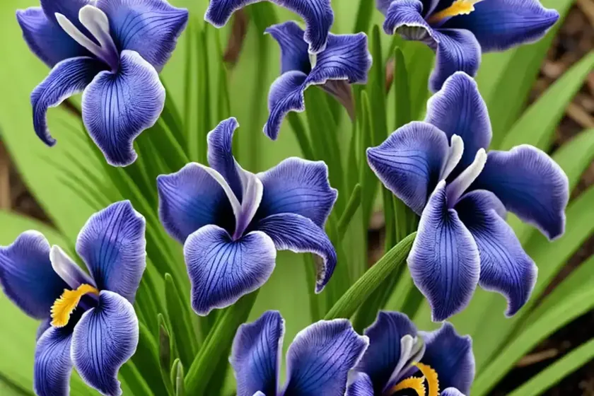 Dwarf Crested Iris (Iris Cristata)