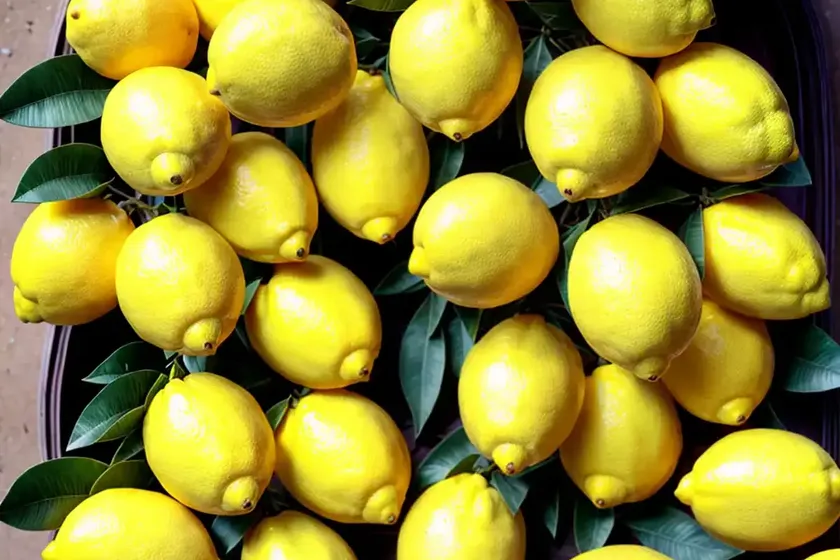 Dwarf eureka lemon (citrus limon ‘eureka’) — photo 2
