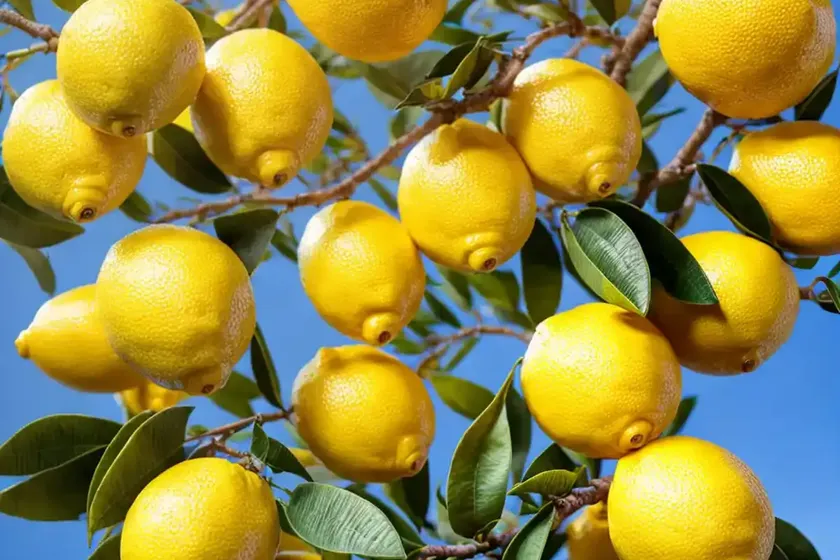 Dwarf meyer lemon tree (citrus limon ‘improved meyer’) — photo 2