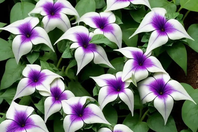 Dwarf morning glory (convolvulus tricolor) — photo 3