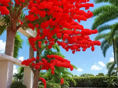 Dwarf Poinciana (Caesalpinia Pulcherrima)