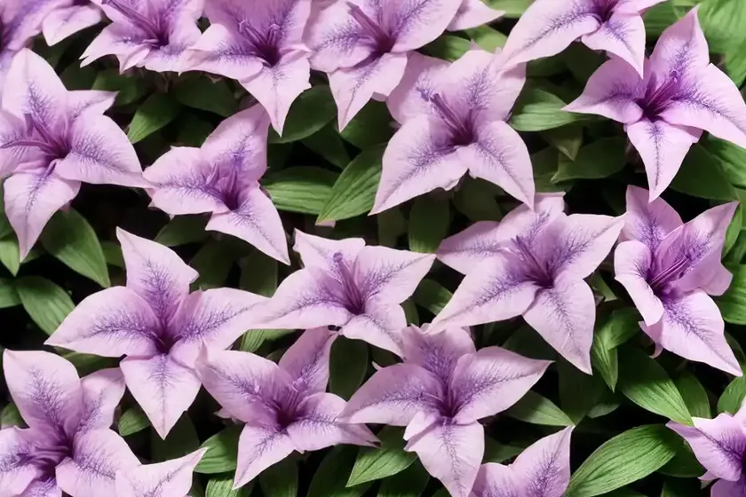 Dwarf ruellia (ruellia simplex ‘katie pink’) — photo 2
