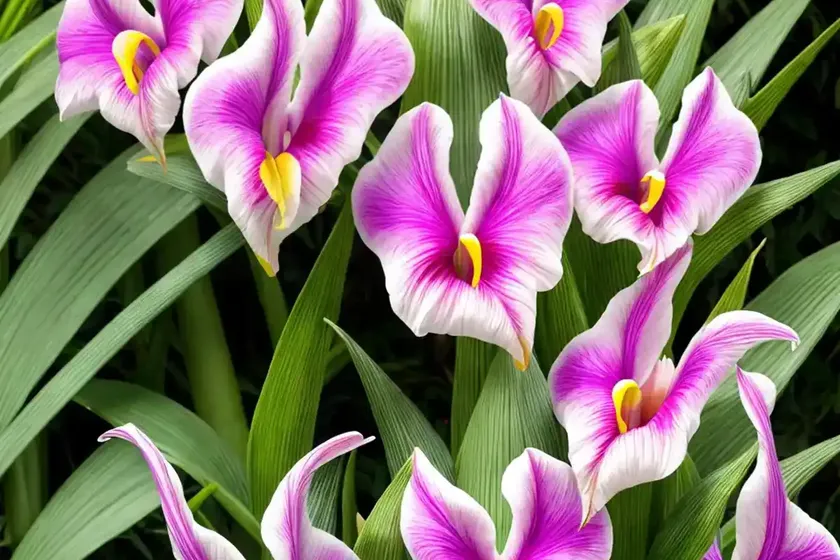 Eared roscoea (roscoea auriculata) — photo 2