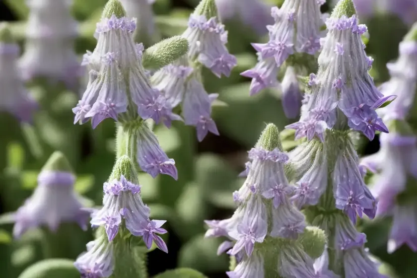 Early-flowering borage (trachystemon orientalis) — photo 2