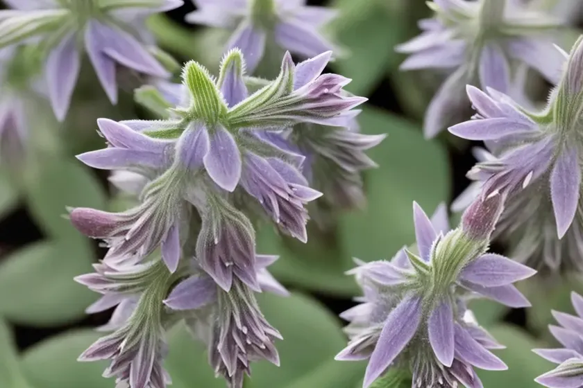 Early-flowering borage (trachystemon orientalis) — photo 3