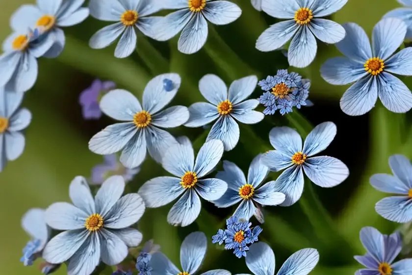 Early forget-me-not (myosotis ramosissima) — photo 2