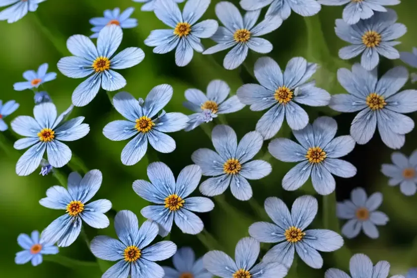 Early forget-me-not (myosotis ramosissima) — photo 3