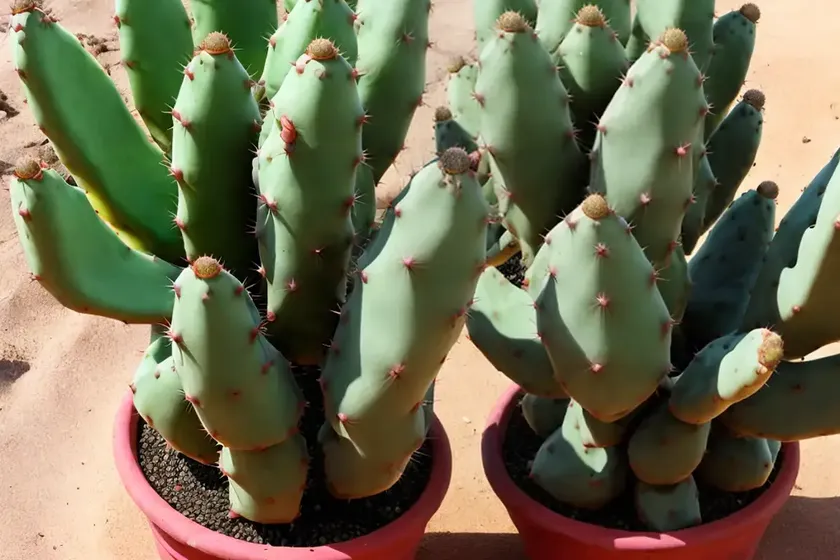 Eastern prickly pear (opuntia humifusa) — photo 3