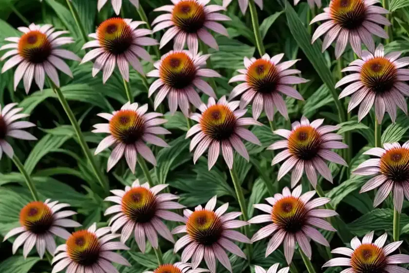 Eastern purple coneflower (echinacea purpurea)
