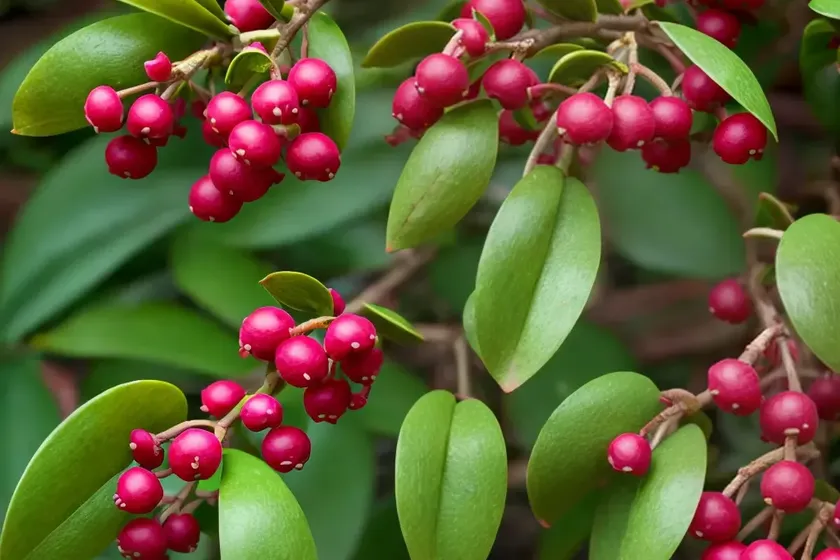 Eastern teaberry (gaultheria procumbems) — photo 2
