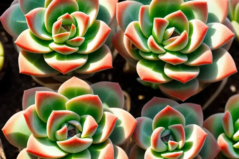 Echeveria ‘afterglow’) — photo 3