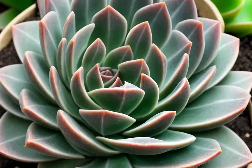 Echeveria ‘black prince’) — photo 2