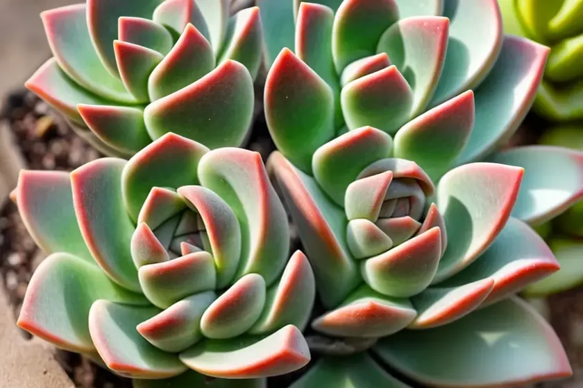 Echeveria crested (pachyveria elaine wright) — photo 2