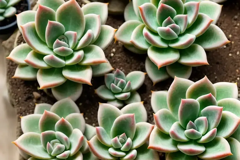 Echeveria hookeril (pachyphytum hookeri)