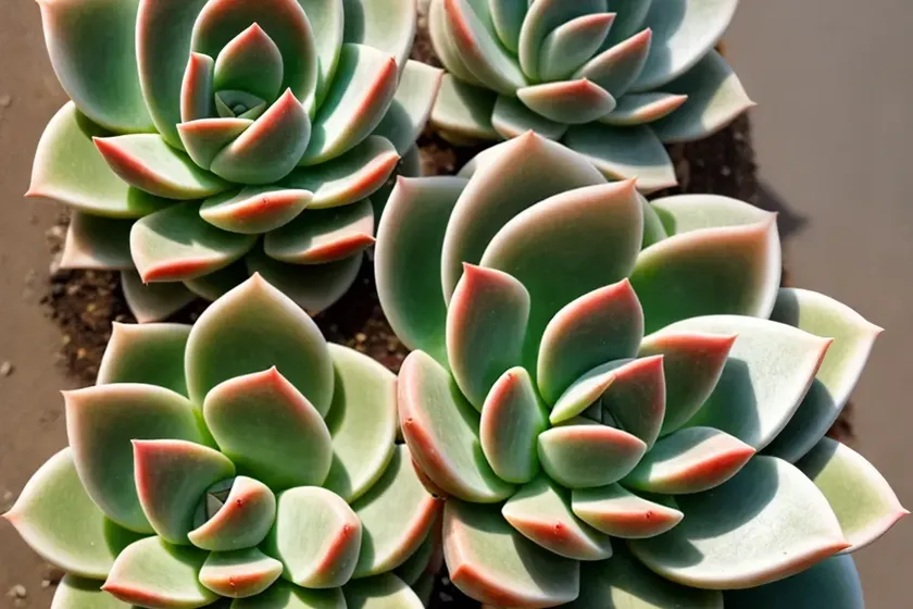 Echeveria ‘lady aquarius’) — photo 2