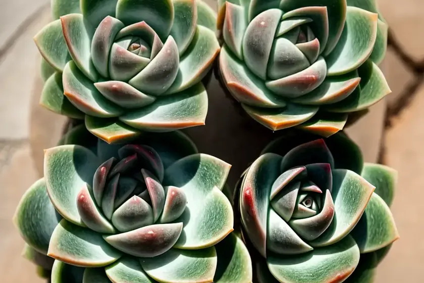 Echeveria species green (echeveria ‘green abalone’) — photo 2