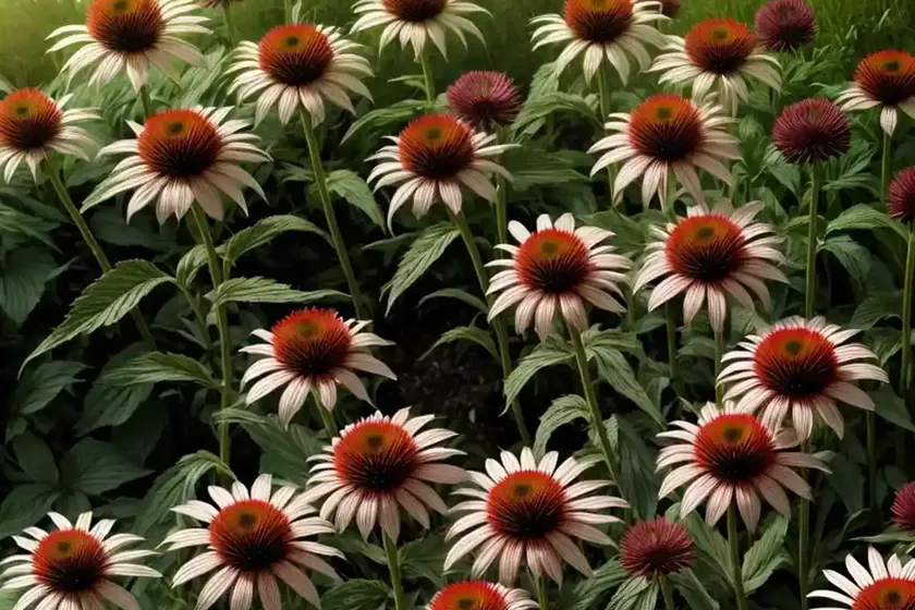 Echinacea Fiery Meadow Mama (Coneflower)