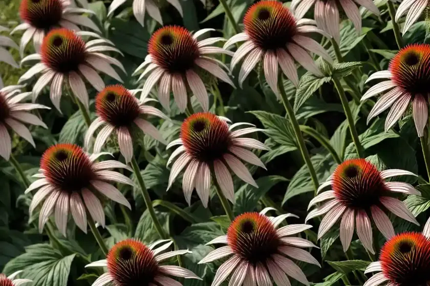 Echinacea purpurea ‘green eyes’ (coneflower) — photo 2
