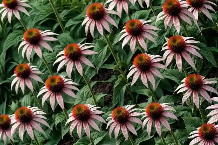 Echinacea purpurea ‘green eyes’ (coneflower) — photo 3
