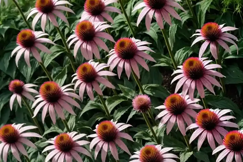 Echinacea purpurea ‘pink double delight’ (coneflower) — photo 2