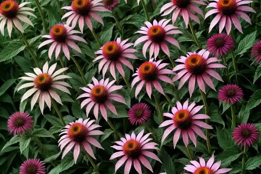 Echinacea purpurea ‘pink double delight’ (coneflower) — photo 3