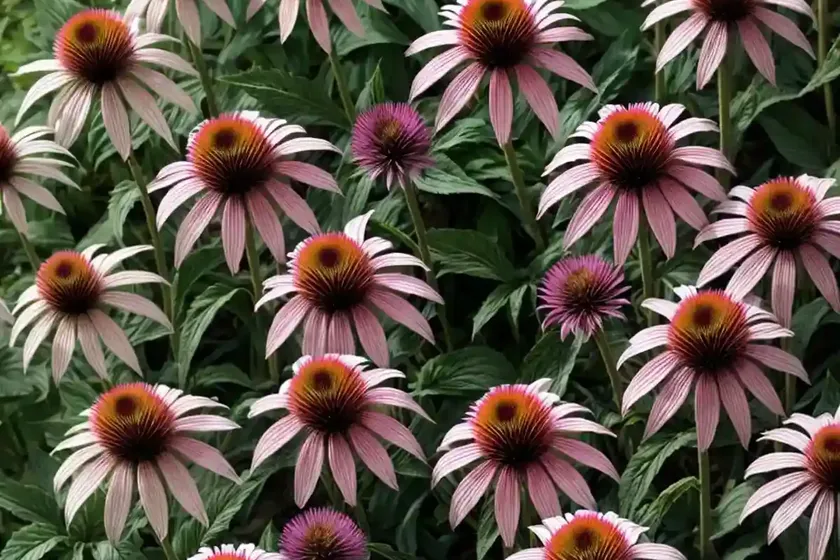 Echinacea purpurea ‘pink double delight’ (coneflower)