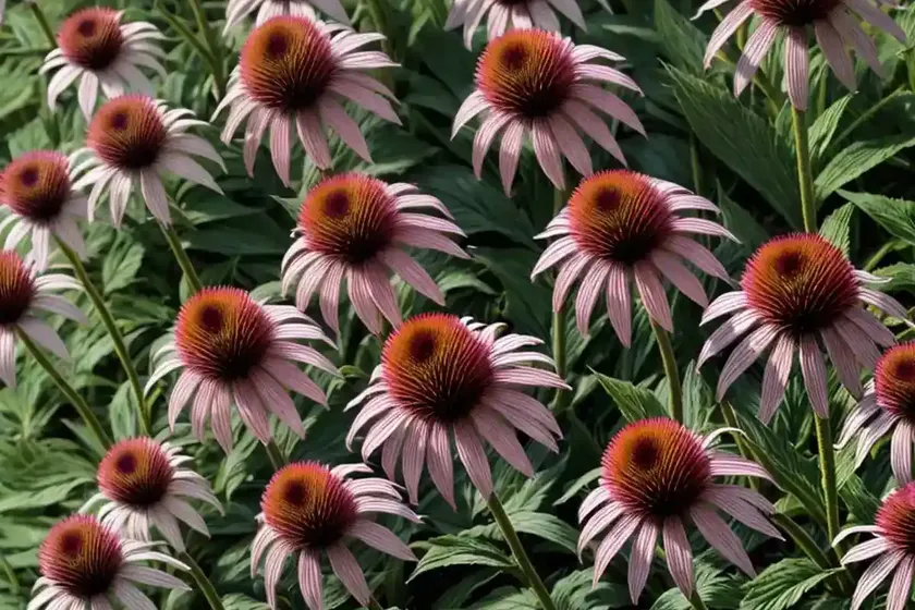 Echinacea purpurea ‘pink poodle’ (coneflower) — photo 2