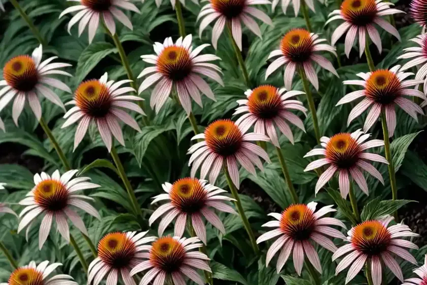 Echinacea purpurea ‘purity’ (coneflower) — photo 2